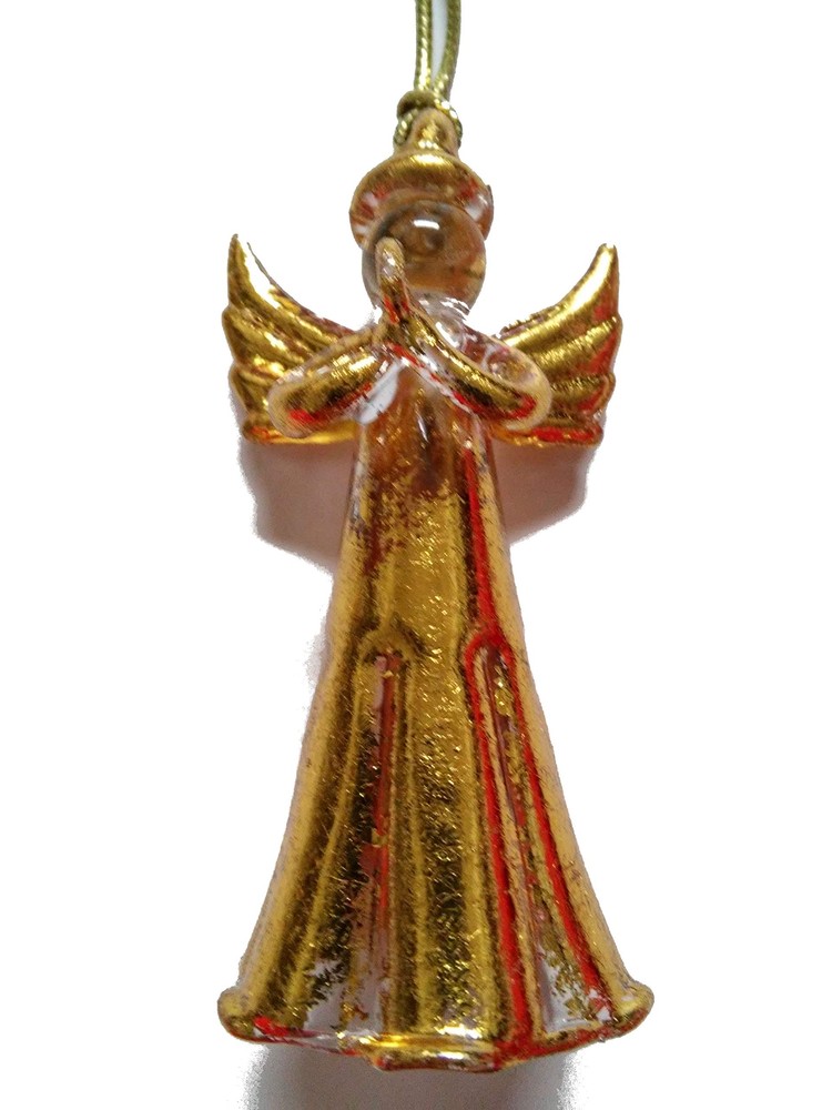 3.5 Inch Gold Angel Ornament Elegant 9 cm Decorative Piece