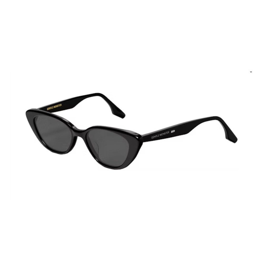 GENTLE MONSTER CRELLA Black Cat Eye Sunglasses Dark Tink