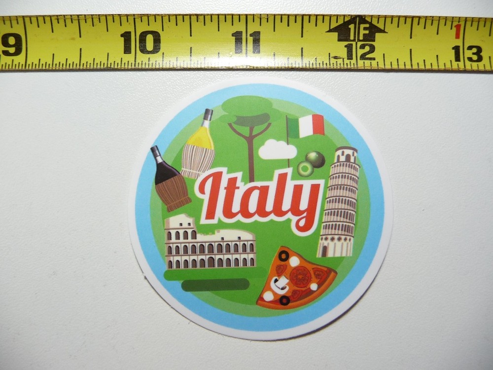 Italy Travel Sticker Decal for Vacation Memories