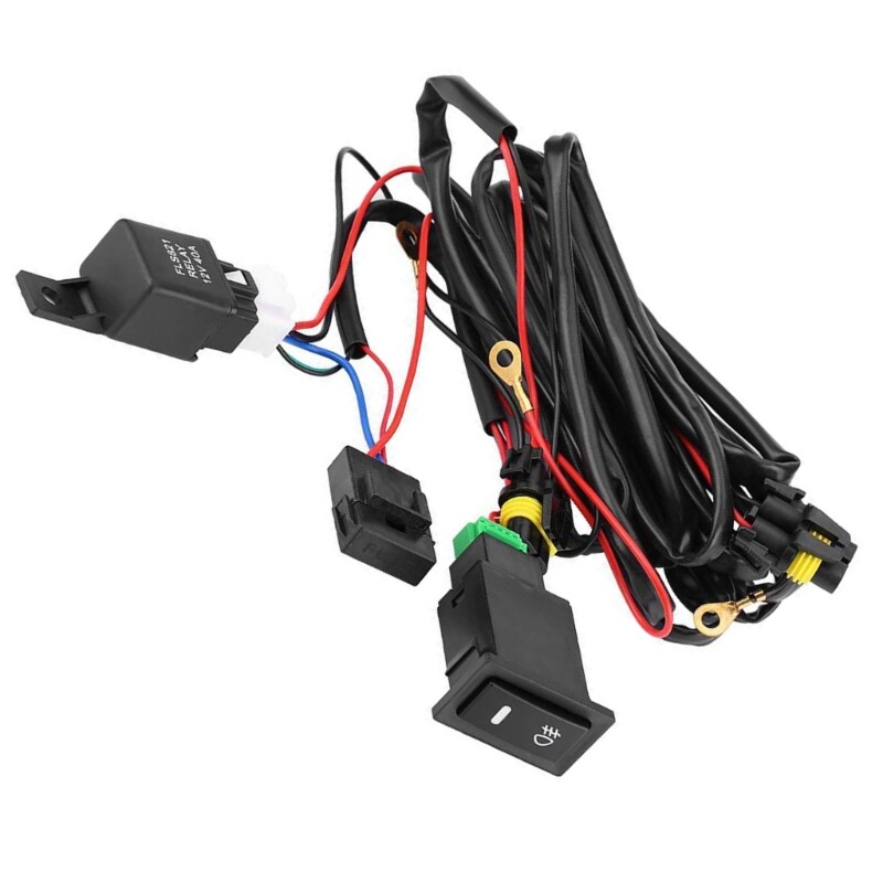 Car LED Fog Light Wiring Car Fog Light Harness Replacement