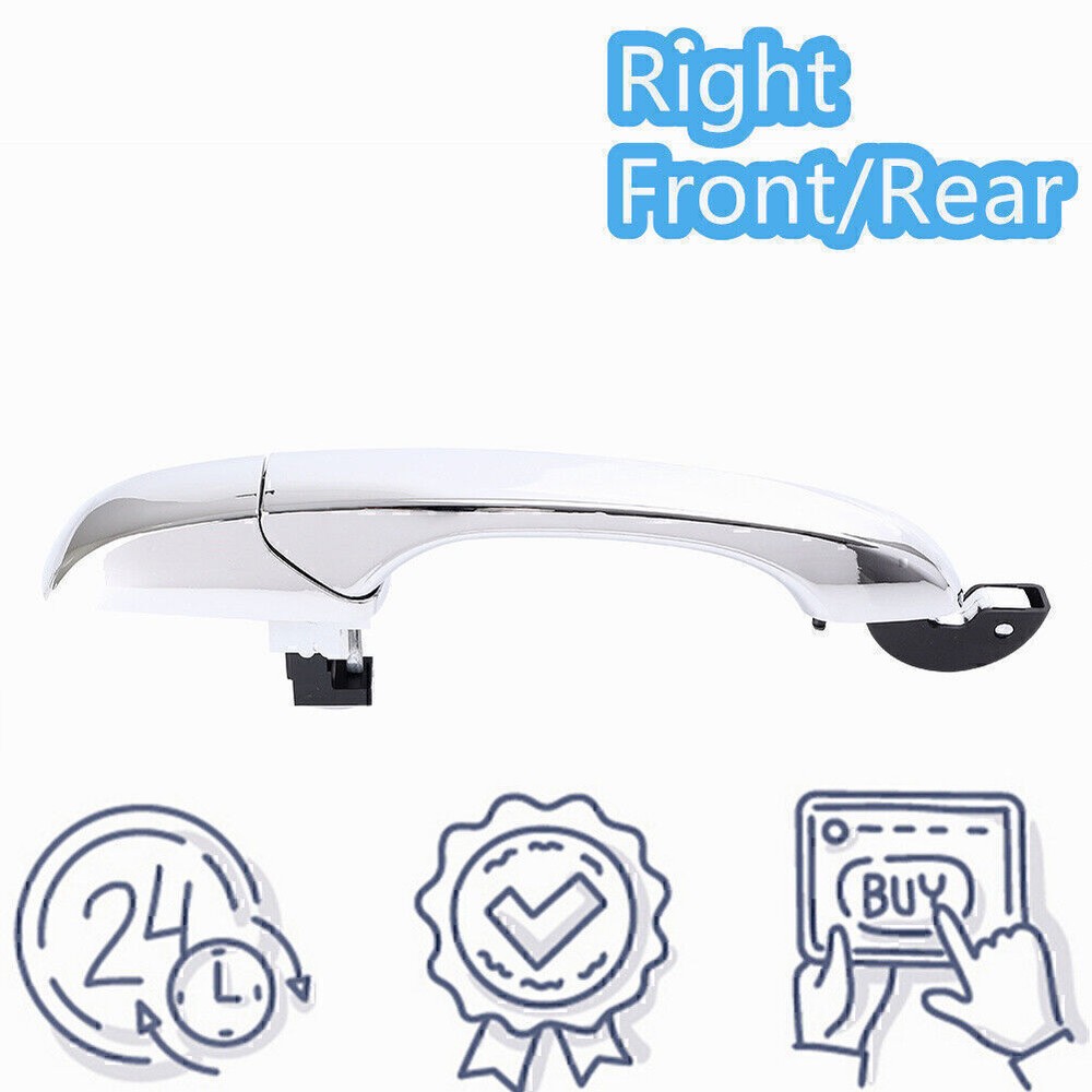 Car Chrome Rear Door Handle for Chrysler 300C 2005-2010 Dodge Magnum 2005-2008