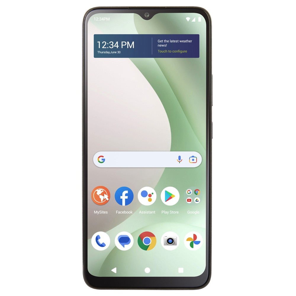 BLU View 5 B160V Black 64GB Tracfone Locked - New