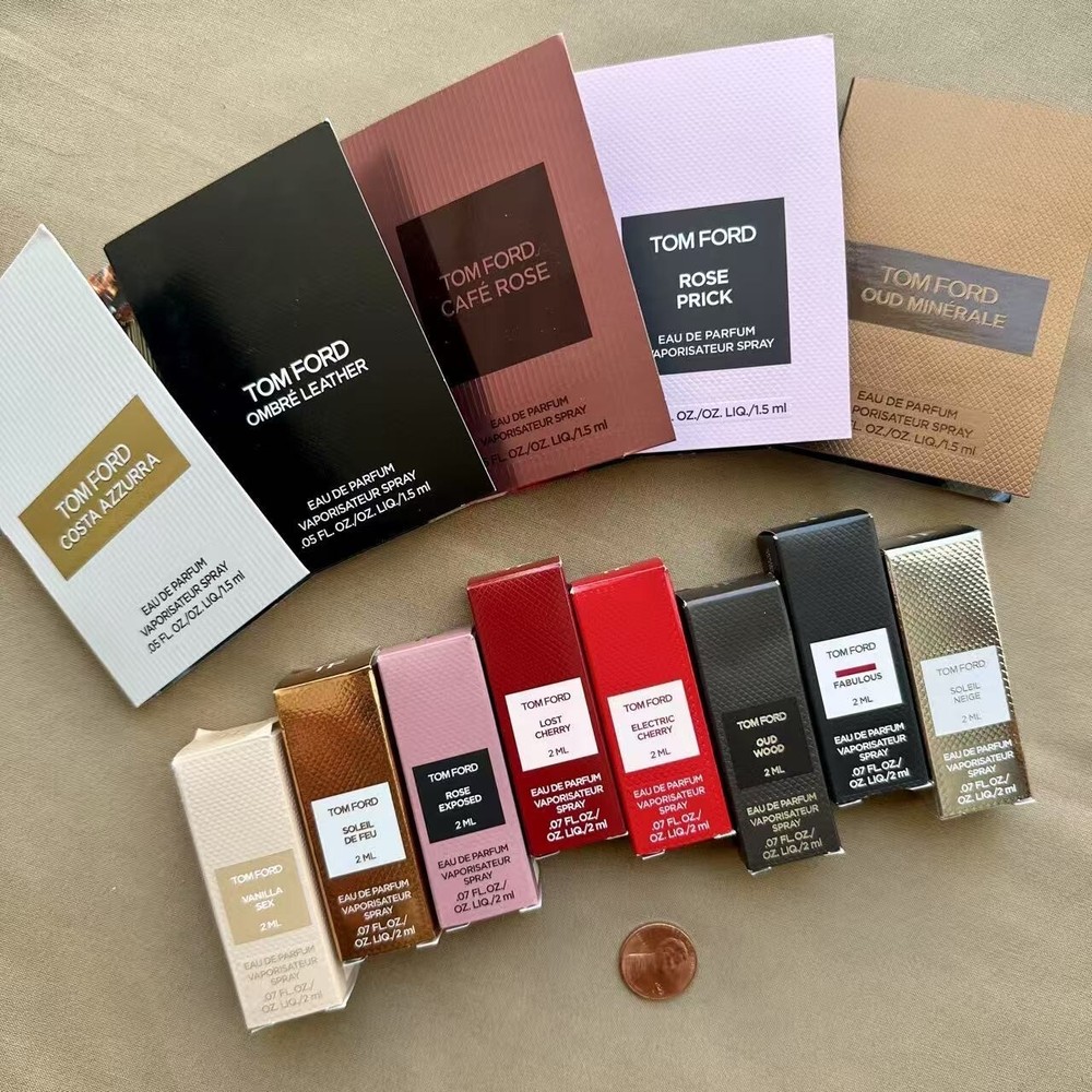 Tom Ford EDP Sample Size Spray (2 mL/1.5mL) Choose Scent - Combined Shipping