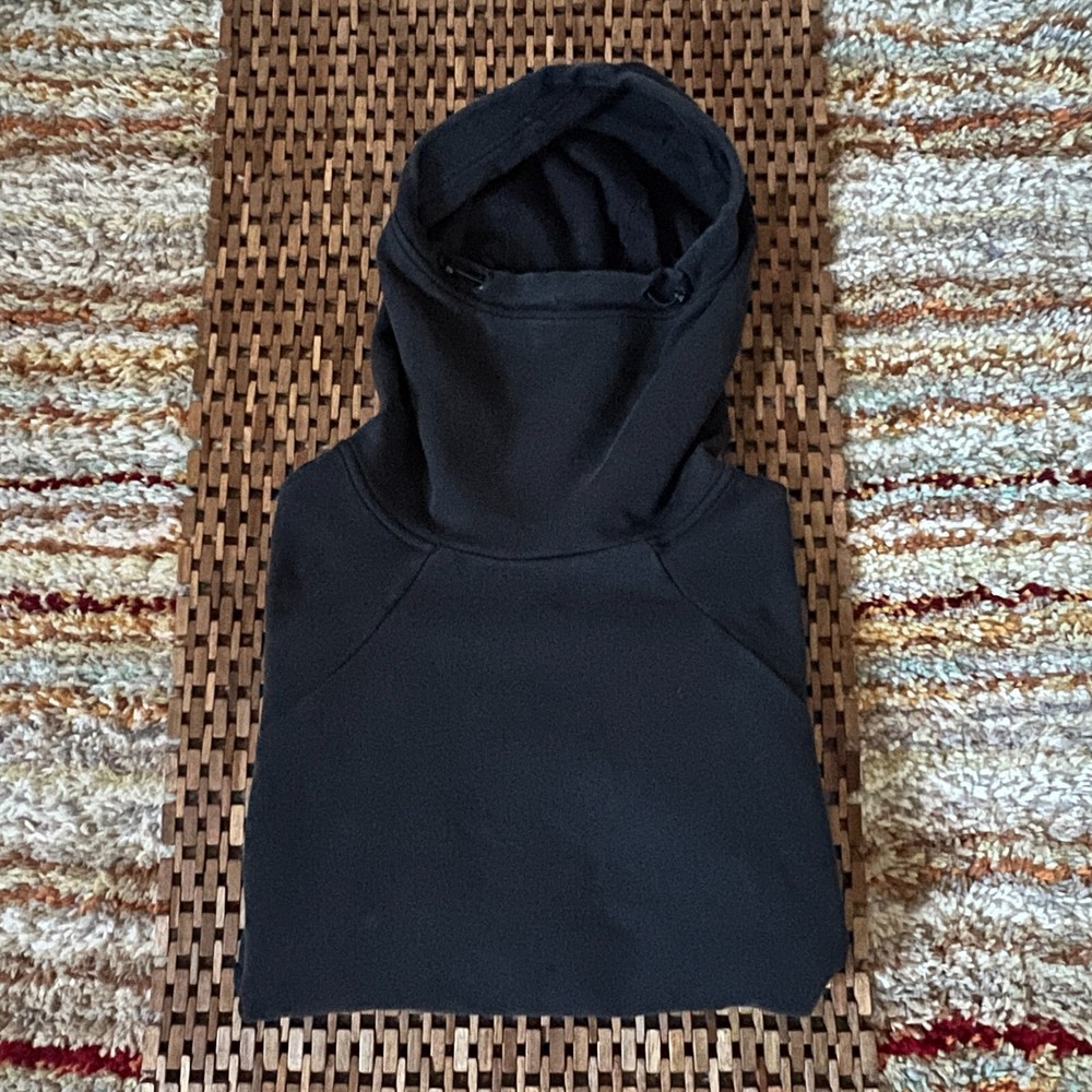 Nike Tech Fleece Pullover Hoodie Hoody Black Men's Size Large L