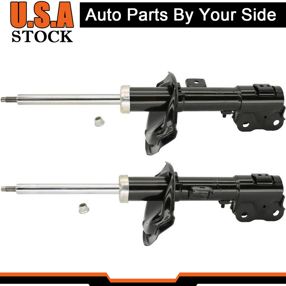 2 KYB Left+Right Front Struts Shocks Absorbers Damper Inserts Set for Mitsubishi