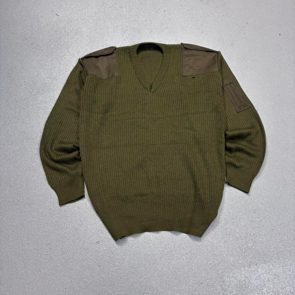 Vintage Y2K Military Surplus Ribbed Archive Sweater