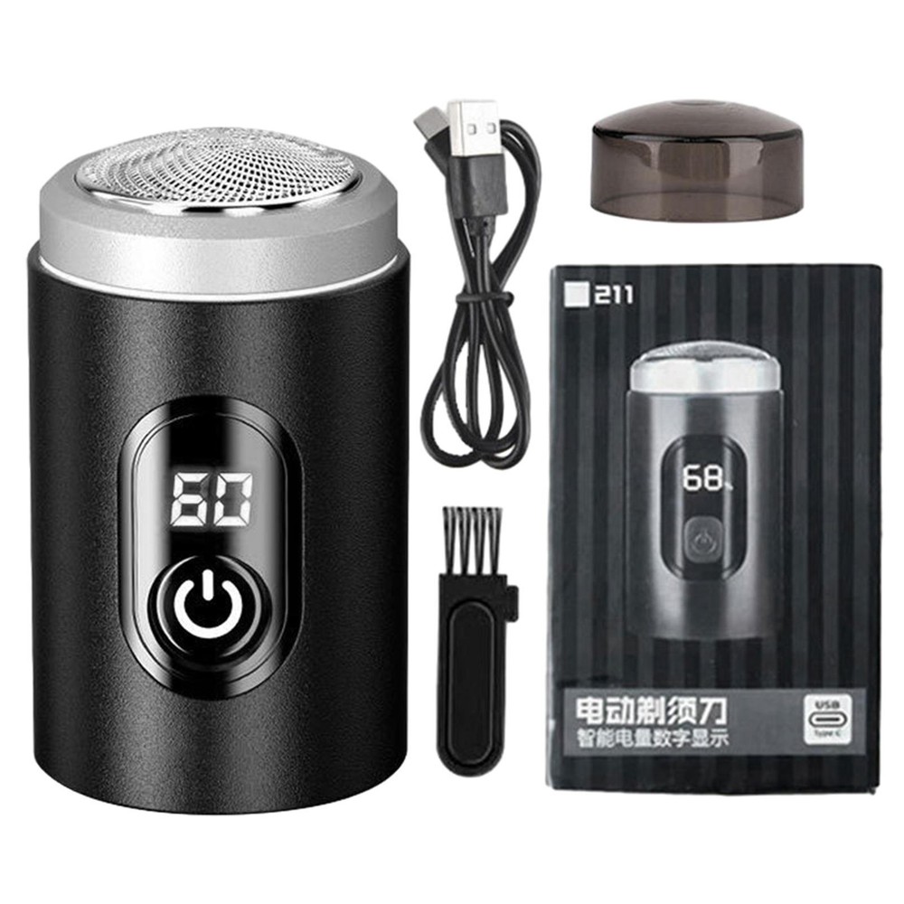 Travel Electric Mini Razor Men's Small Pocket Size Rechargeable Shaver