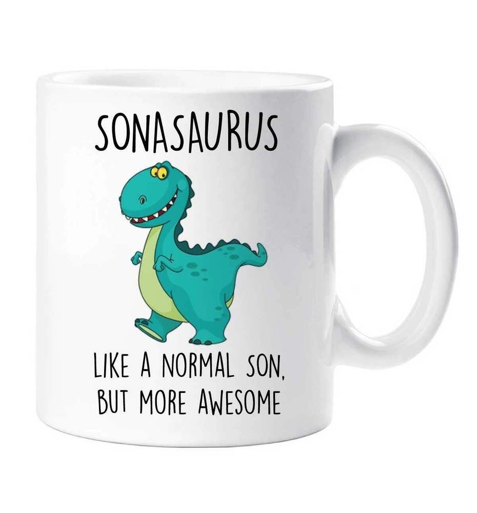 Awesome Dinosaur Son Mug – Like A Normal Son But LegenDino