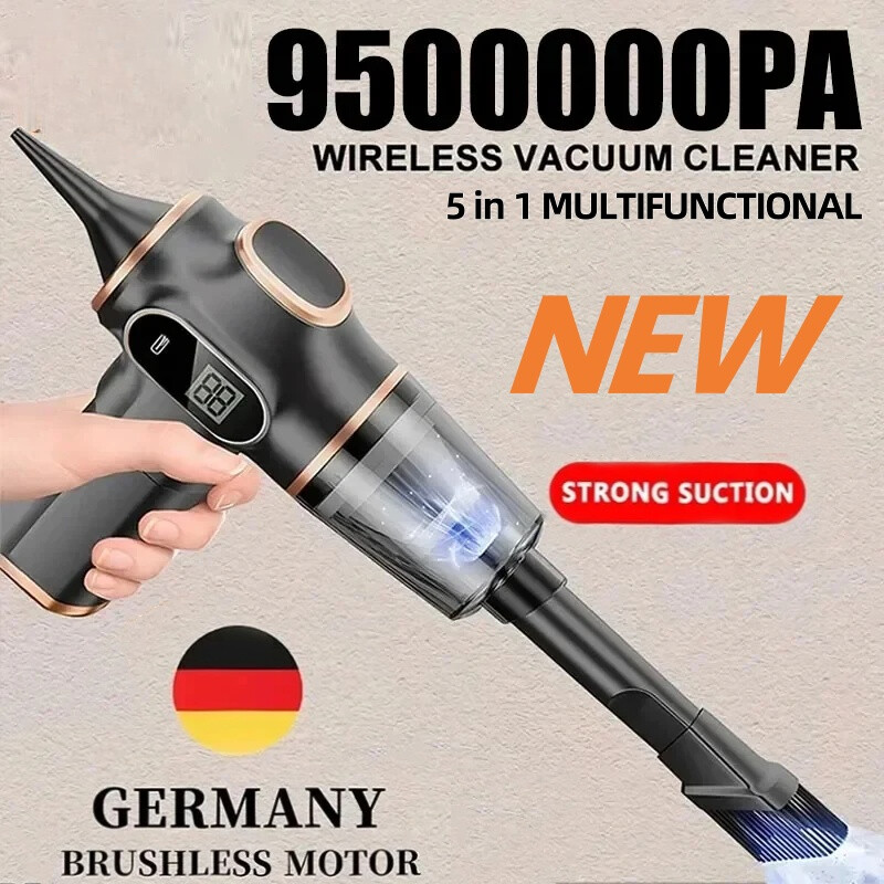 Wireless Vacuum Cleaner 5 in1 Automobile Handheld Mini Car Household Cleaning US