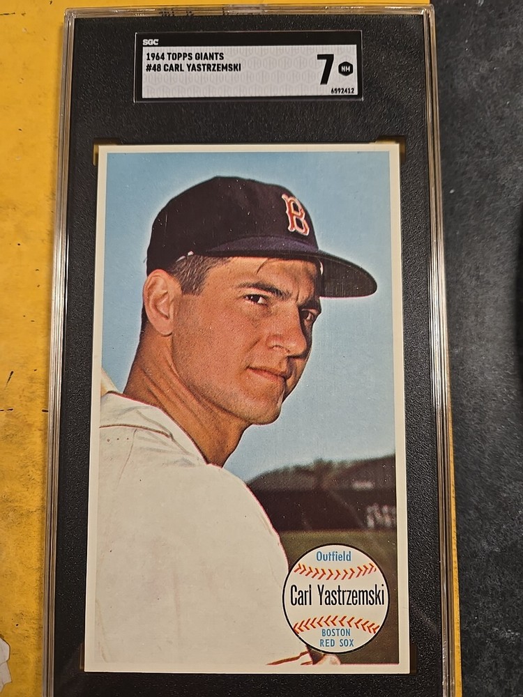 Carl Yastrzemski 1964 Topps Giants #48 SGC 7 NM RED SOX 2412