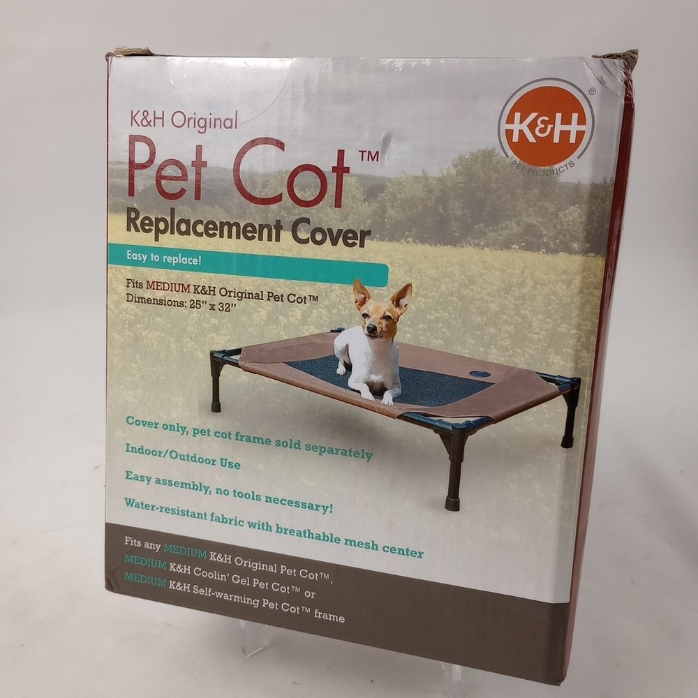 Dog Cot Replacement Cover, Designed to fit K&H Medium Pet Cots (Sold Separate...