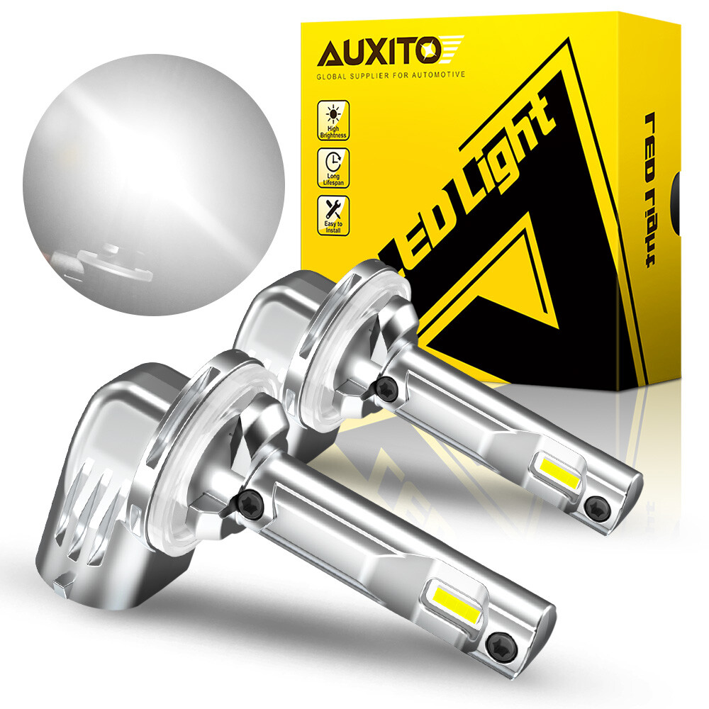 AUXITO LED Fog Light Bulb 892 880 881 Fog Light Bulb White 6500K Cool White 2x