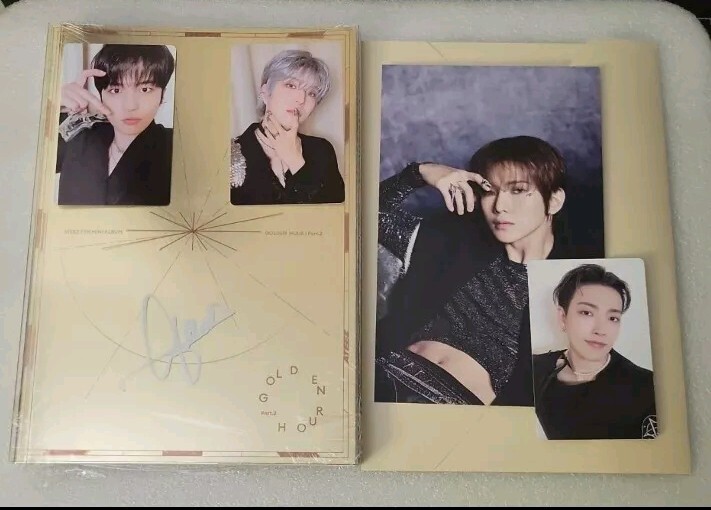 Ateez Jongho Signed Golden Hour Part 2 Album