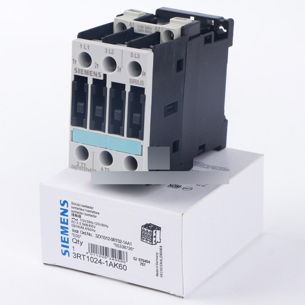1PC SIEMENS 3RT1024-1AK60 Contactor New 3RT1 024-1AK60 Free Shipping