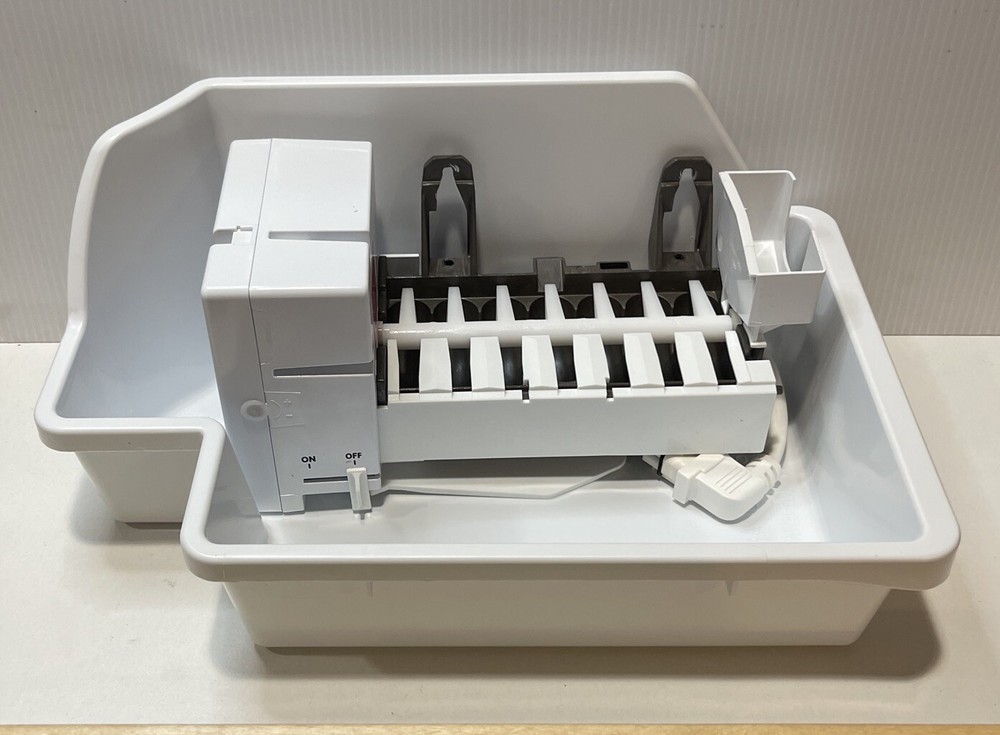 GE WR30X30719 White Refrigerator Ice Maker Replacement Assembly  