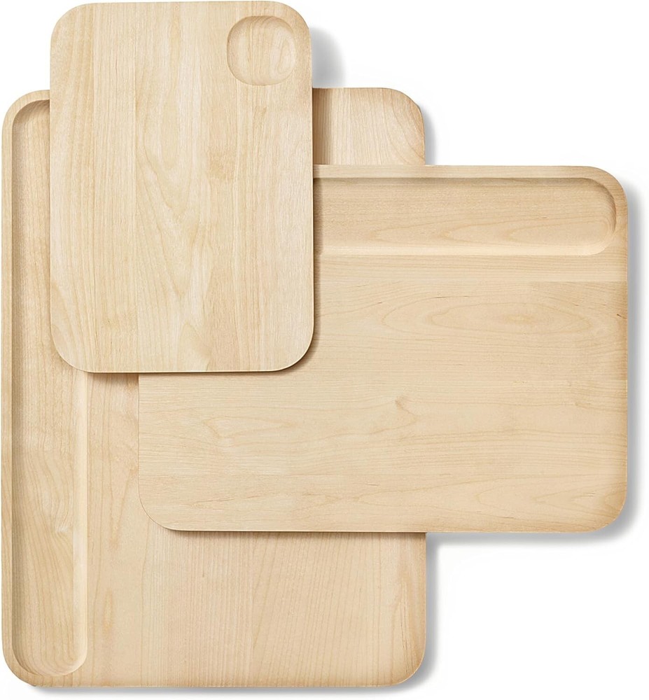 Caraway Home 4-Piece Cutting Board Set Storage Organizers Included FREESHIP