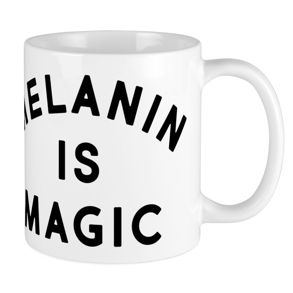 CafePress Melanin Is Magic 11 oz Ceramic Mug (533679662)