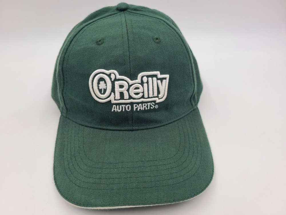 O'Reilly Auto Parts Adjustable Hat Cap Car Truck Dad Mom Men Women Green White