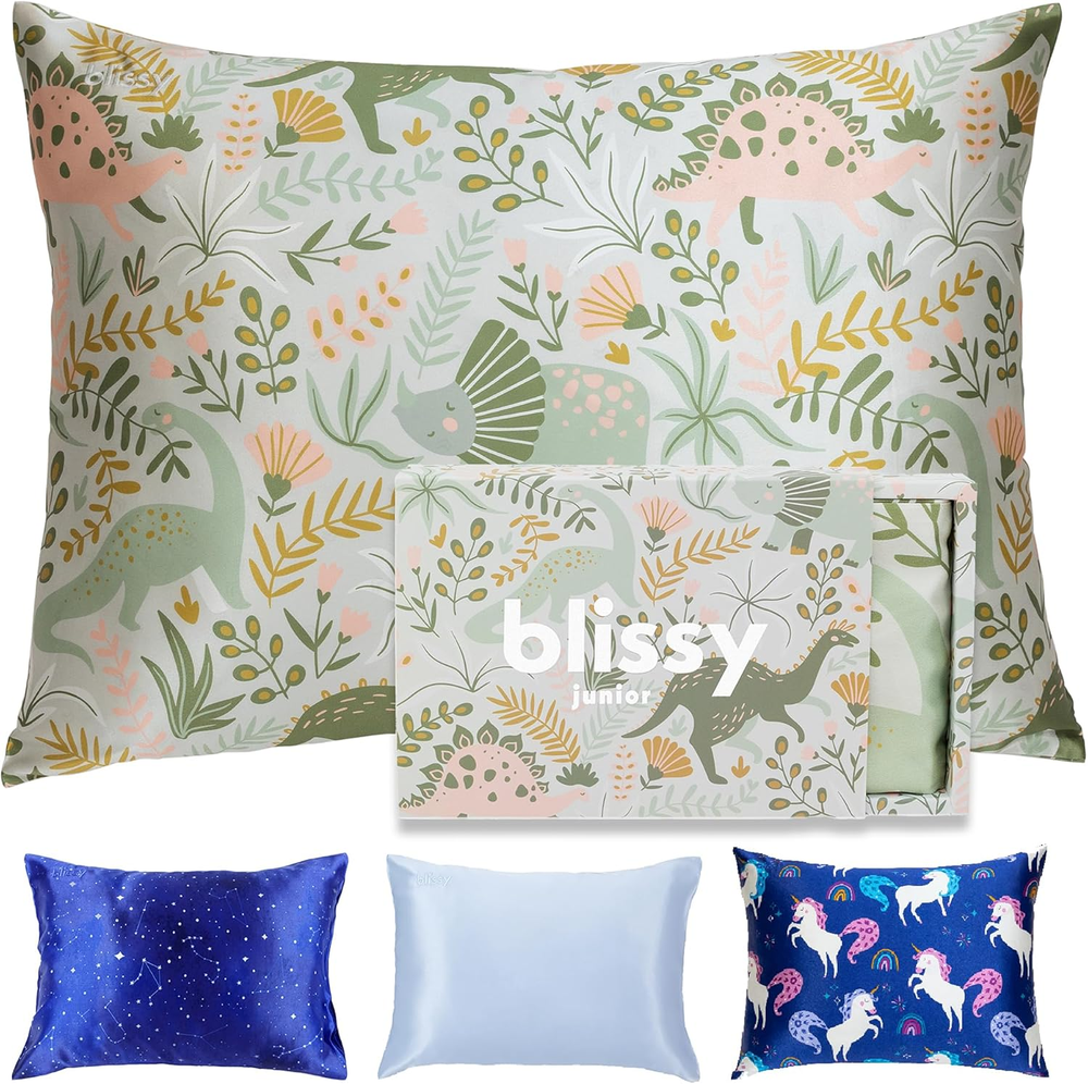 Toddler Silk Pillowcase - 100% Pure Mulberry Silk - 22 Momme 6A High-Grade Fiber