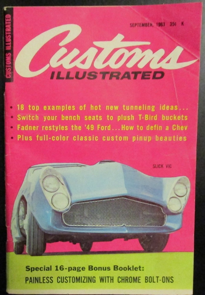 Customs Illustrated Magazine September 1963