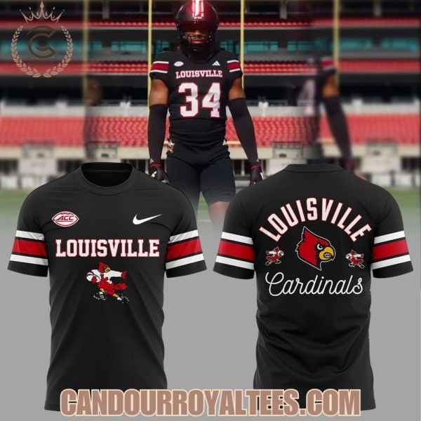 Louisville1 Football Version Of The Jersey Black 2025 T-shirt Unisex