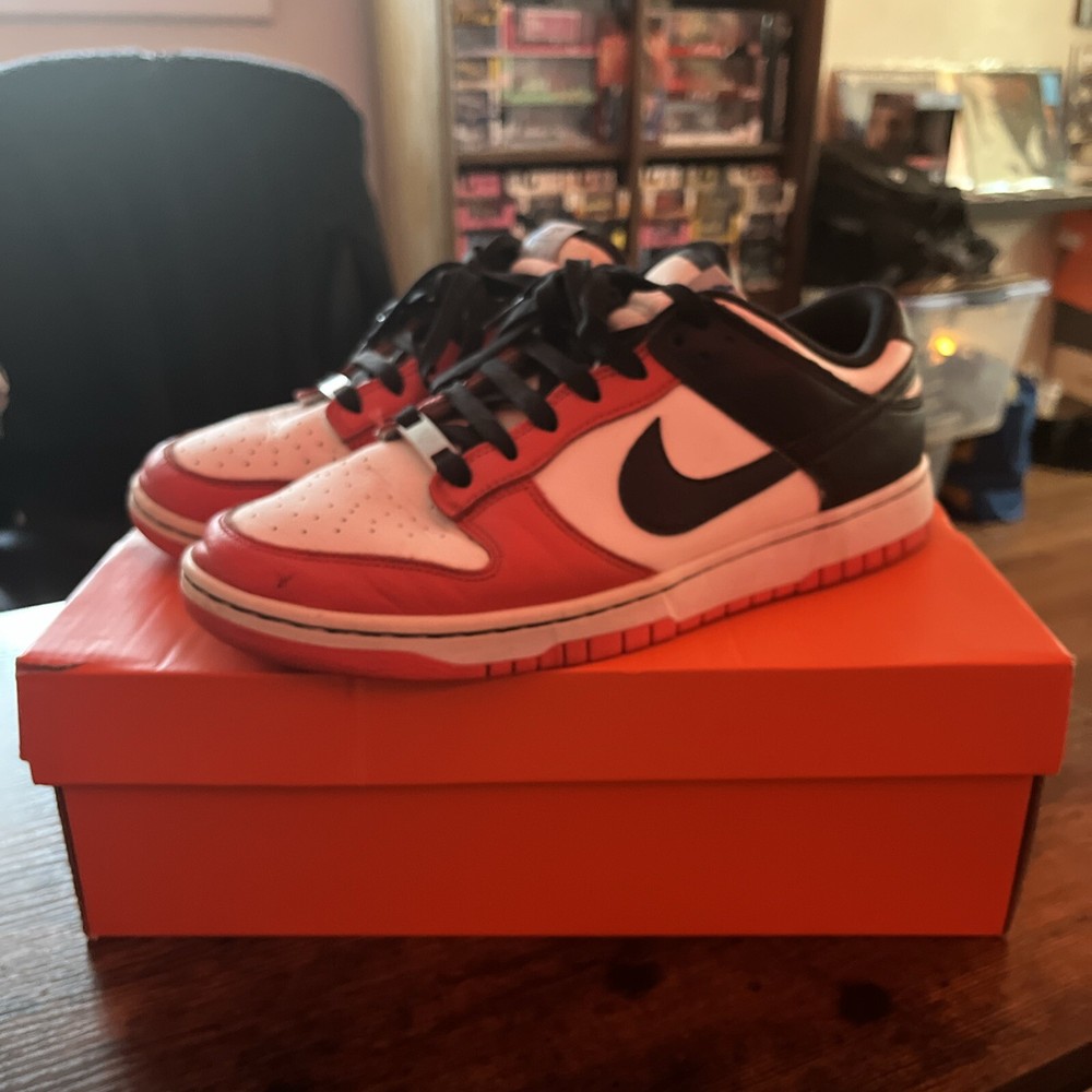 Size 10 - Nike Dunk Low EMB x NBA 75th Anniversary - Bulls 2021