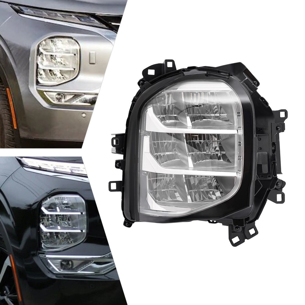 For 2022 Mitsubishi Outlander Passenger Side LED Clear Headlamp Right Headlight