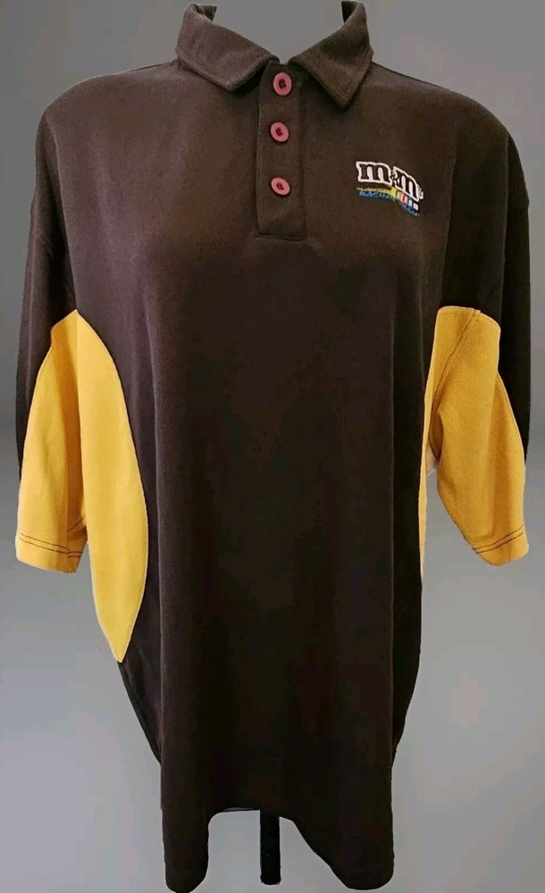Chase Authentics NASCAR Elliott Sadler M&Ms Racing Team 38 Polo Shirt XXL