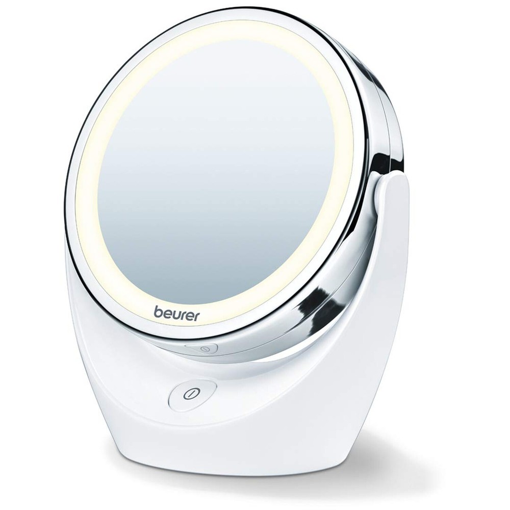 Beurer 5x Magnifying Double-Sided LED Vanity Makeup Mirror with Lights