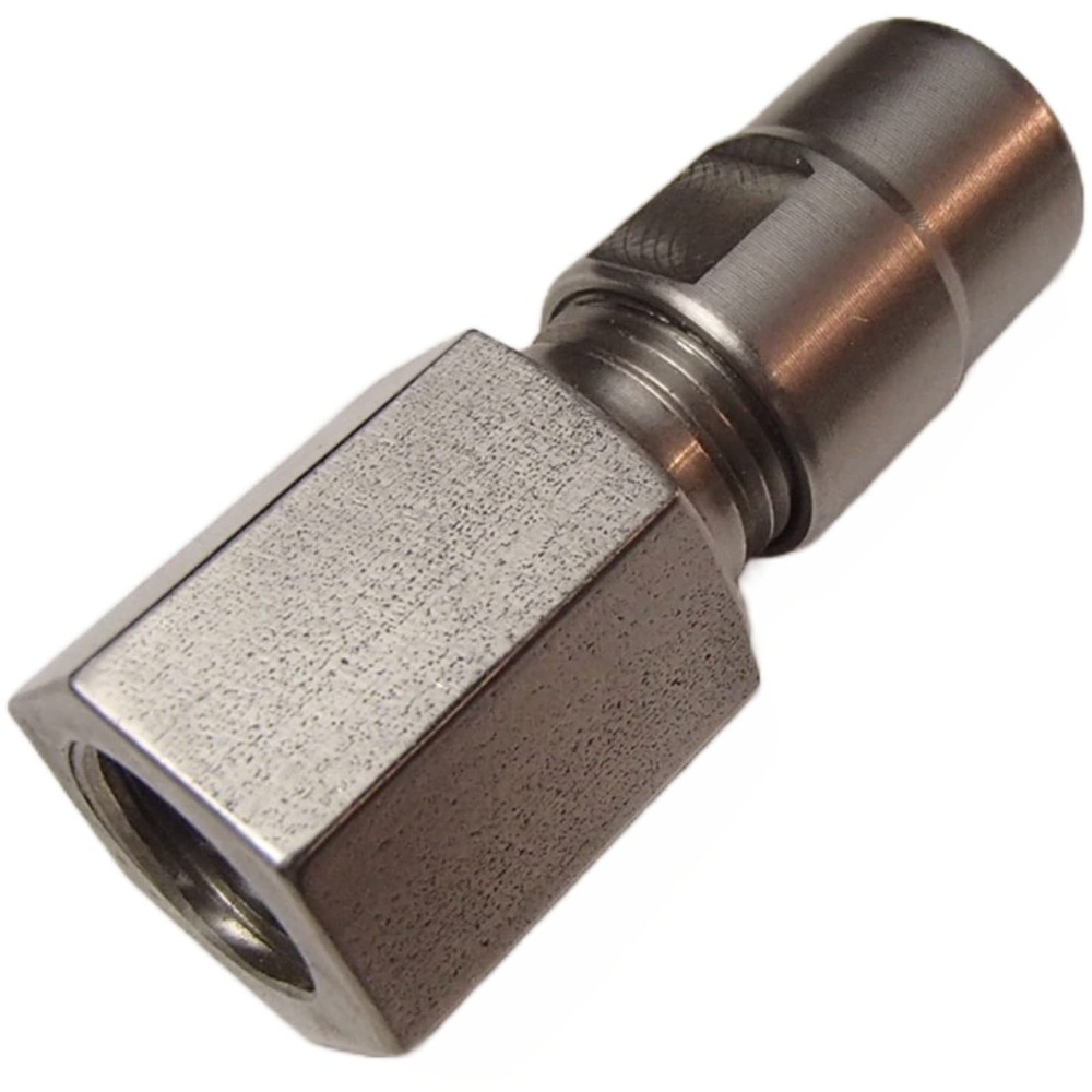 Flapper Adapter 5/8-11 to 1/4 Collet Converts Angle Grinder to Die Grinder