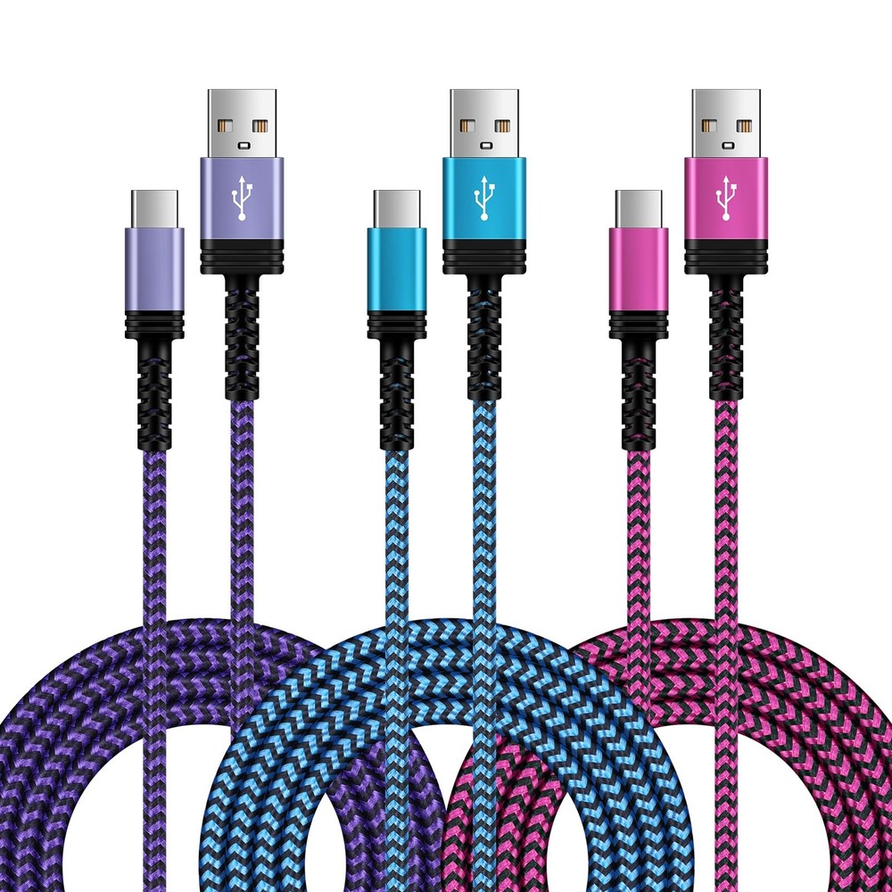 iPhone 15 Fast Charging USB C Cable 10FT Long A to C Cord