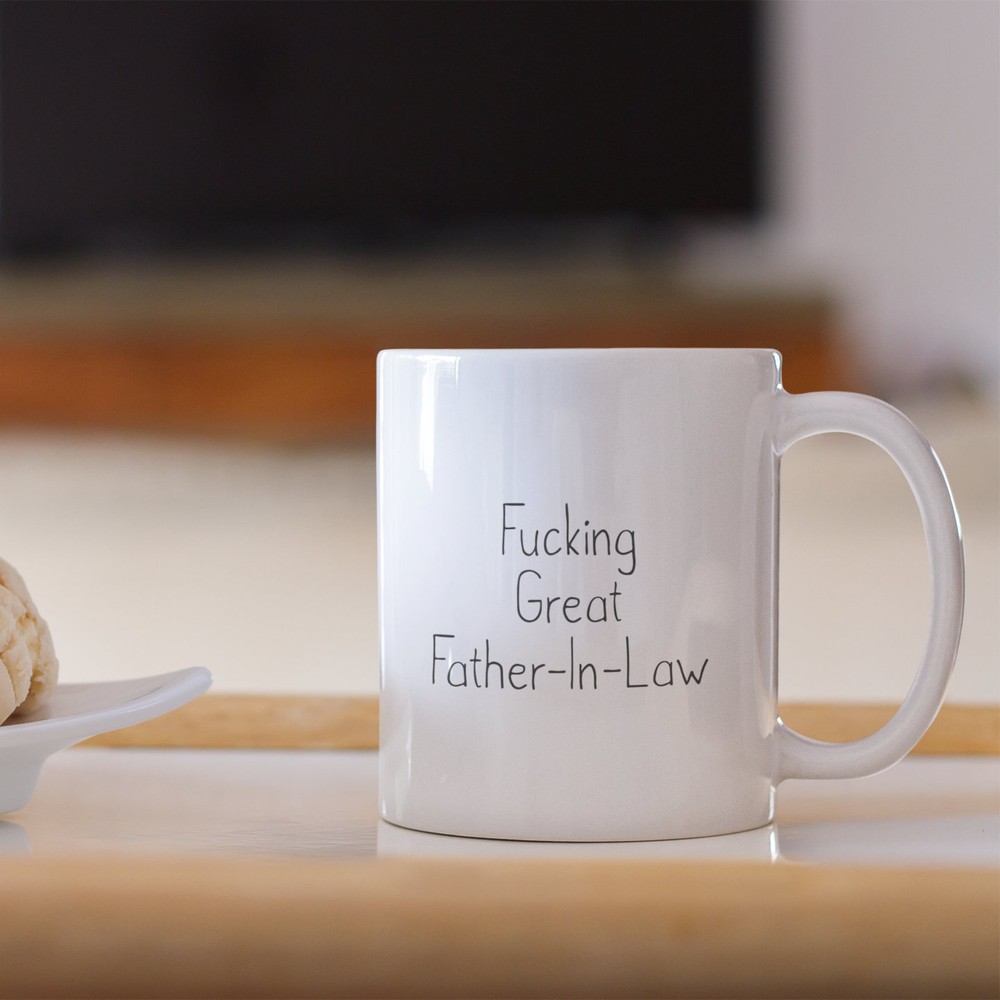 Funny Father In Law Gift Mug for Him