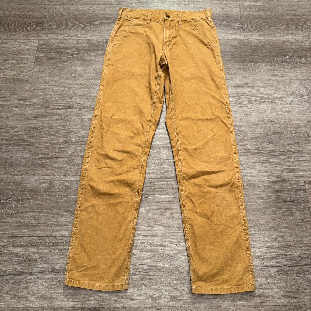 Buck Mason Pants Mens 28 Khaki Brown Twill Cotton 28x31 Preppy Casual Minimal