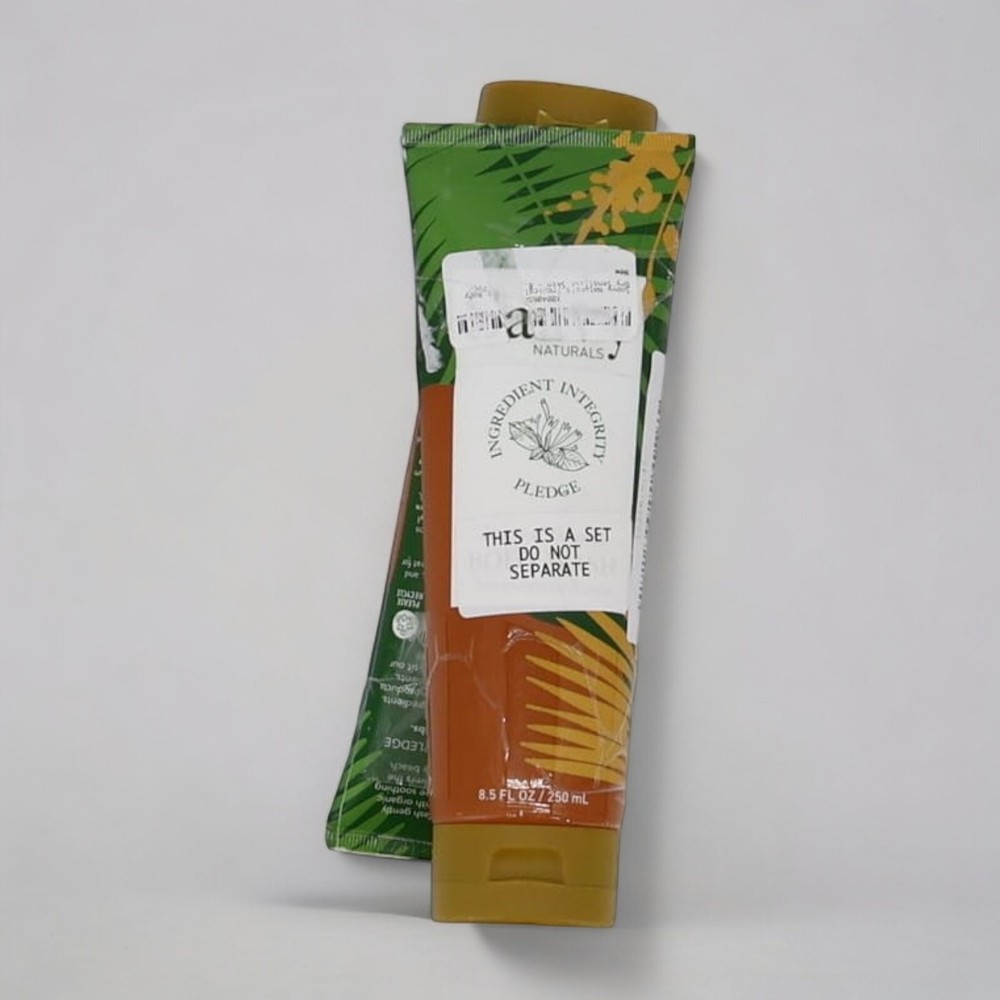 Saavy Naturals Tropical Coconut Body Wash Dry Sensitive Skin 8.5 fl oz 2 Pack