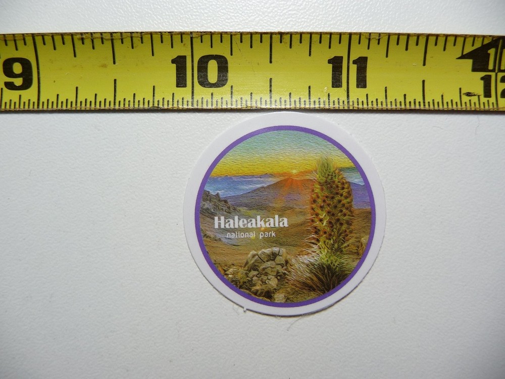 Tiny Haleakala Hawaii National Park Sticker Decal Collectible
