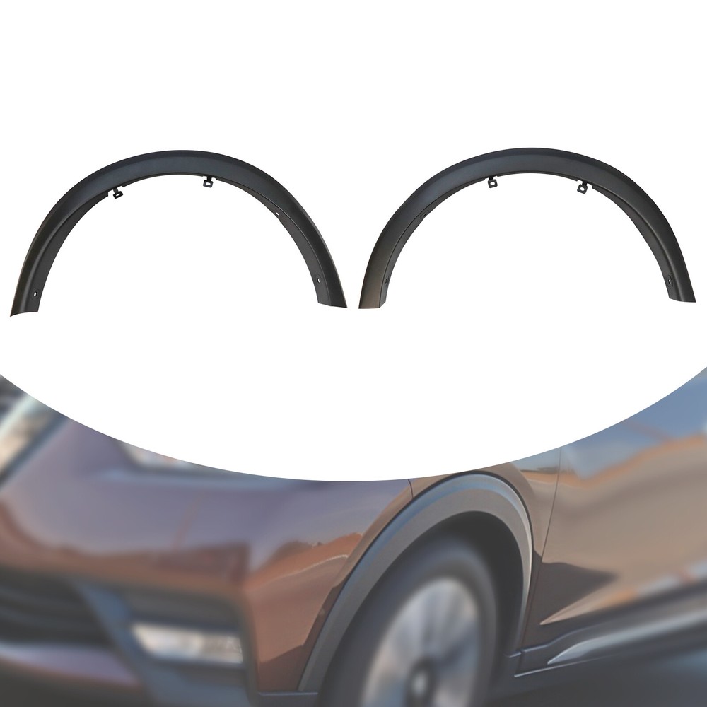 Fits 2018-2020 Nissan Kicks Front Fender Flare Molding Trim Right & Left Side
