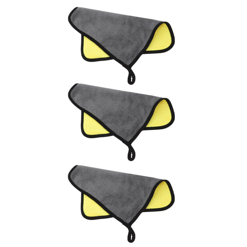 3 Pcs Guitar Care Tuners Electric Cleaning Cloth Instruments