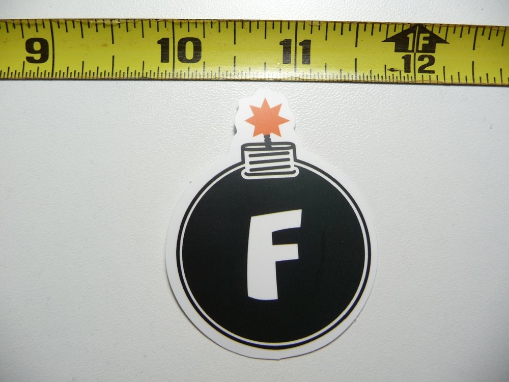 Funny Sarcastic F Bomb Worker Job Skill Decal Sticker