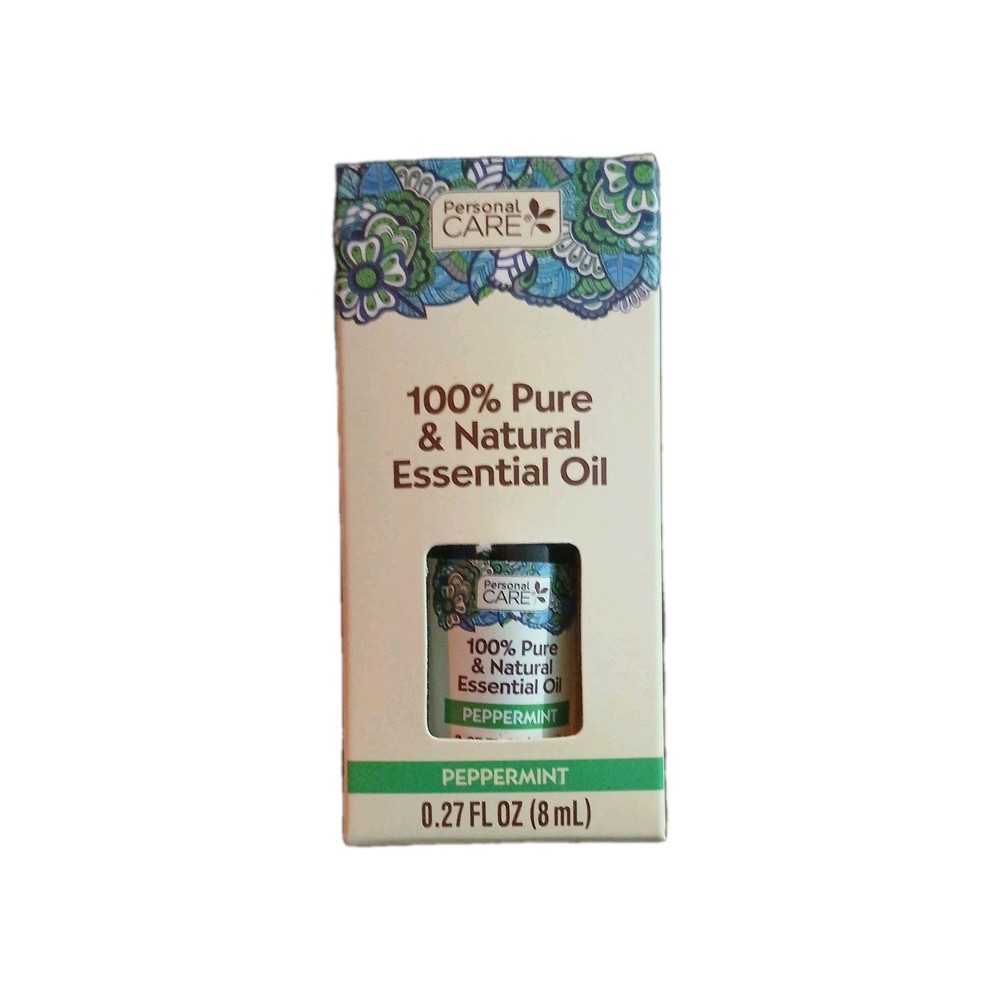 Personal Care 100% Pure & Natural Essential Oil Peppermint 0.27 FL oz / 8 mL