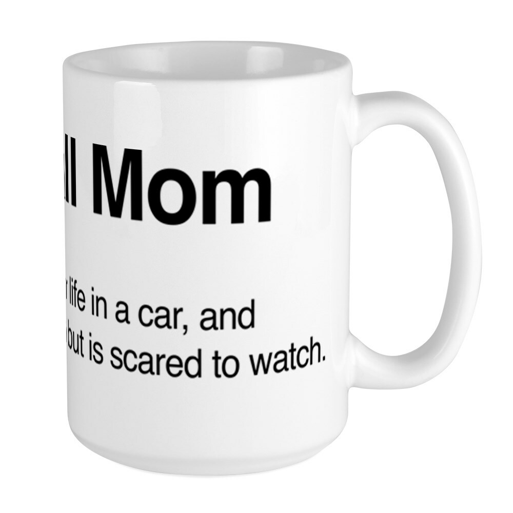 CafePress Volleyball Mom Coffee Mug, Large 15 oz. White Coffee Cup (23328145)