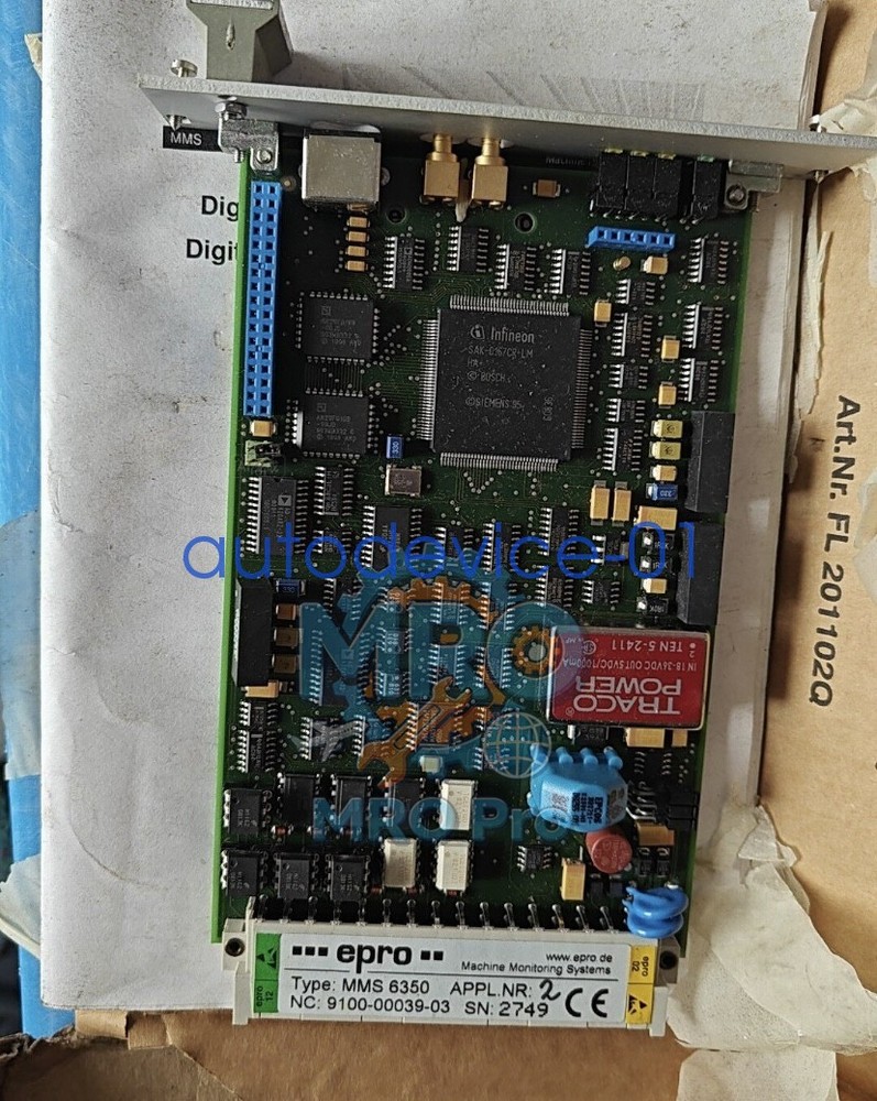 NC 9100-00039-03 EPRO MMS6350 Brand New Product monitoring module DHL/FedEx