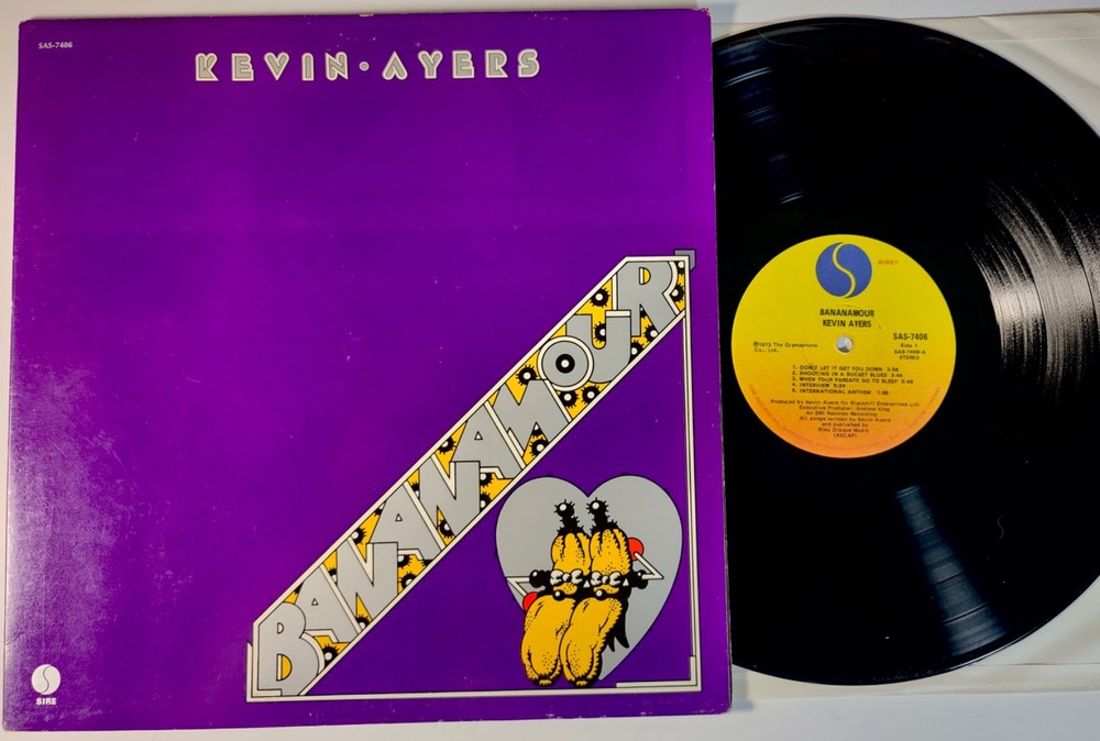 Kevin Ayers Bananamour LP Sire