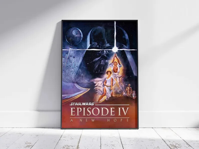 Star Wars Episode IV - A New Hope (1977) Movie Poster