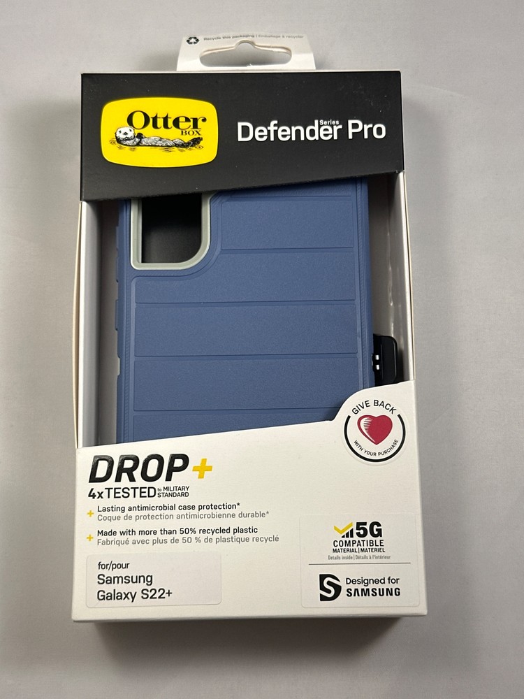 OtterBox Defender Series Pro Case for Samsung Galaxy S22+ - Fort Blue