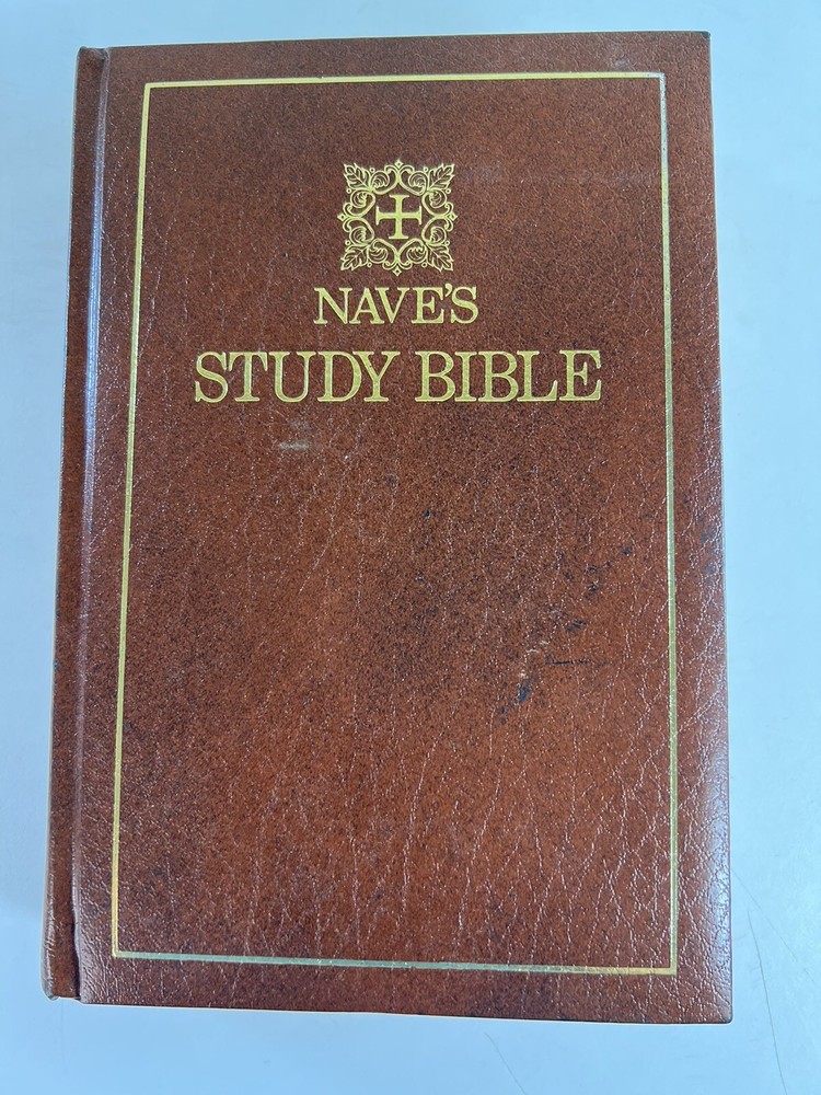 Nave's Study Bible 1977 Authorized Version Dictionary Concordance