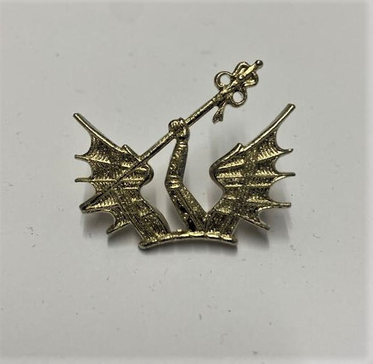 HAC Officers Honourable Artillery Company Beret Hat Badge Genuine - NEW