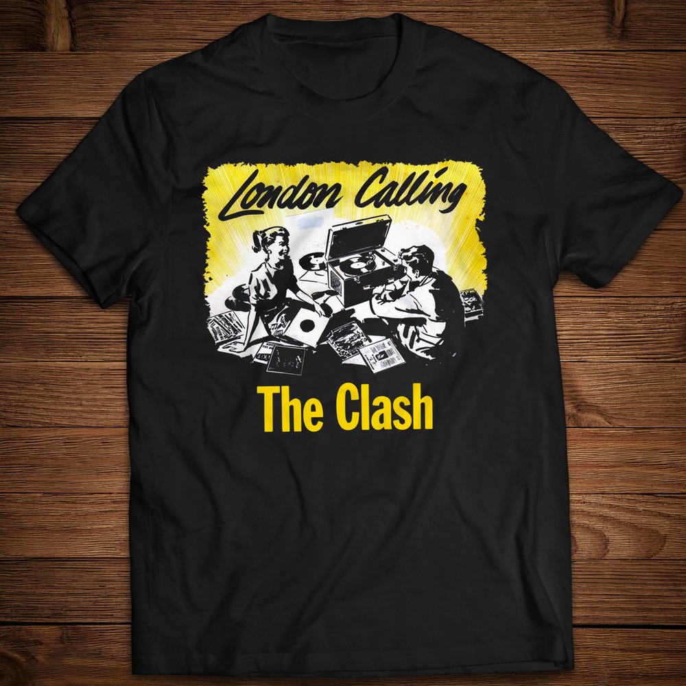 The Clash London Calling Tee Brand New Cadillac Rudie Can't Fail Joe Strummer