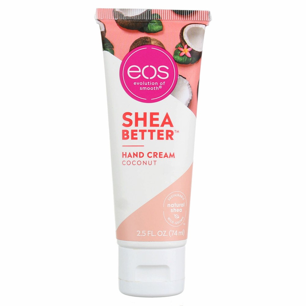 4 Pack eos Coconut Shea Better Hand Cream 2.5 fl oz