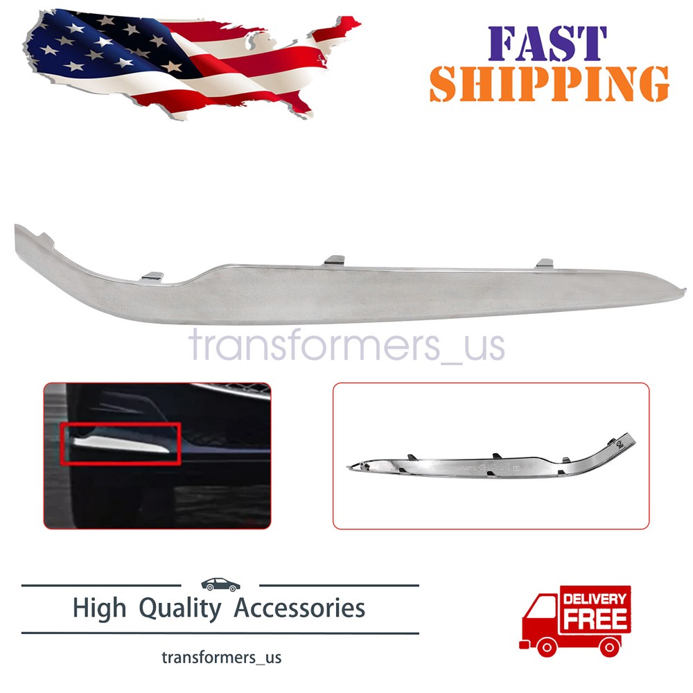 Front Bumper Molding Right Passenger 86596T6000 For Genesis GV80 2021-2024