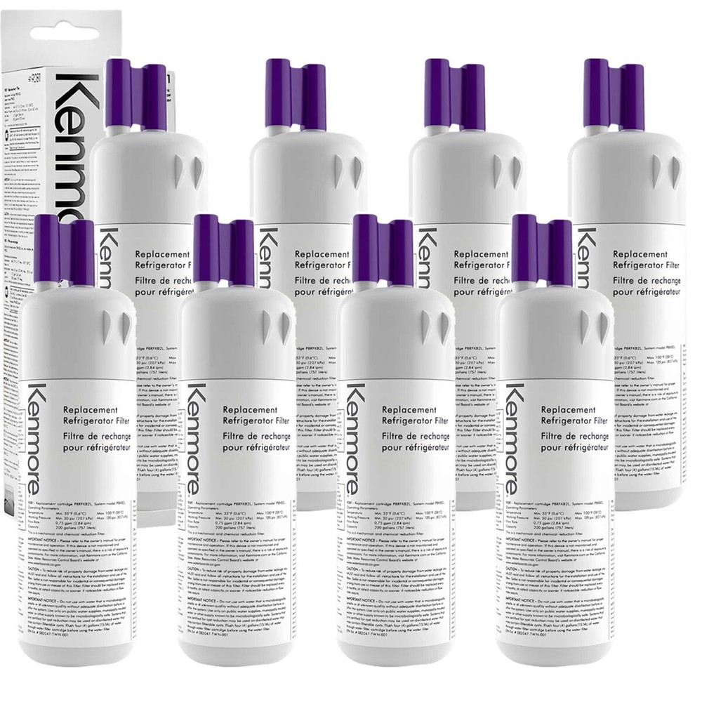 2-8 Pack Kenmore 9081 469081 46-9930 Refrigerator Water & Ice Filter Replacement  